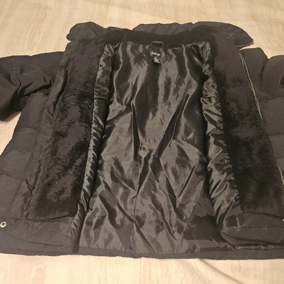 Style & Co Plus Size 24 W Black Down Filled Puffer Coat - Picture 6 of 10